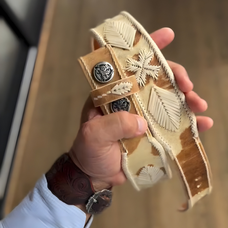 Cinto Couro cru - edição barretao