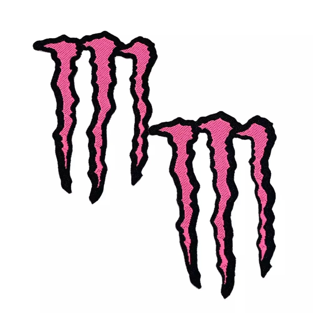 Adesivo para Chapéu Monster Pink