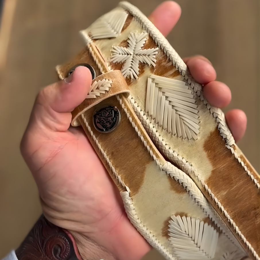 Cinto Couro cru - edição barretao